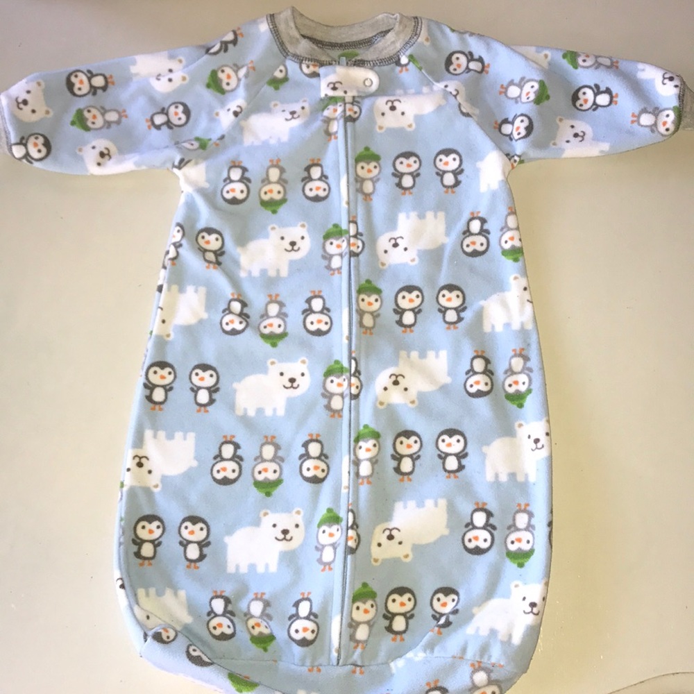Child of mine fleece sleeper blanket